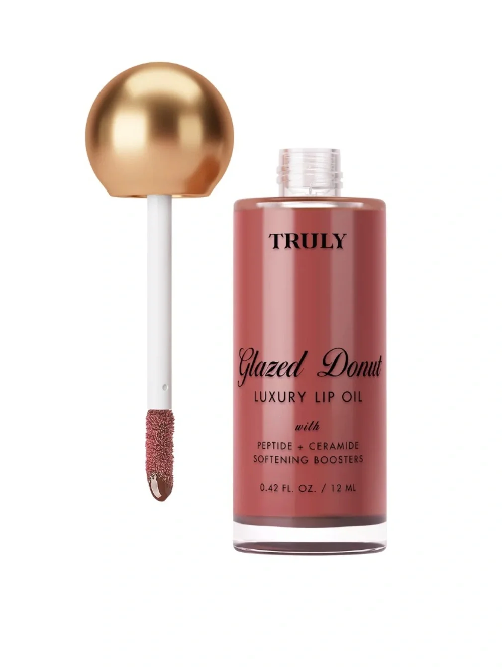 TRULY Beauty Lip Oil Bundle - Glazed Donut, Soft Serve, Vanilla Baby - Full Size